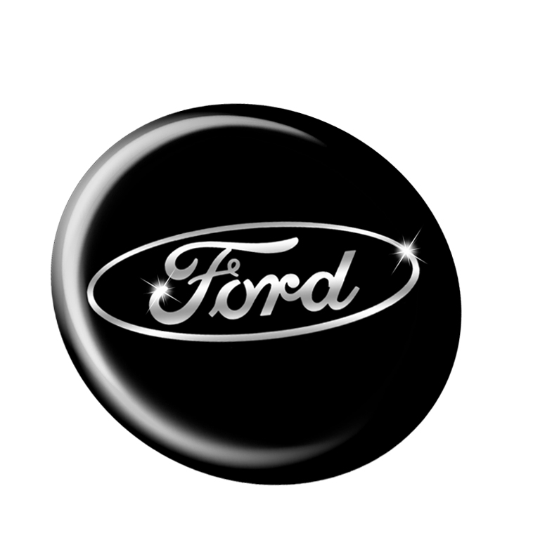 Black ford oval sticker #6